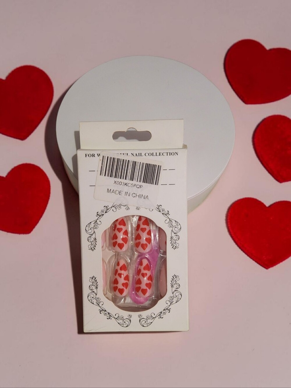10 /$10 Red Heart Nail Tips